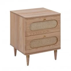 TOV Bedroom Carmen Cane Nightstand