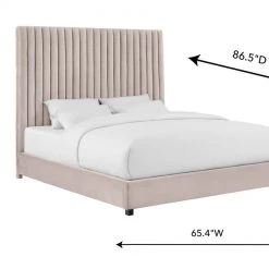 TOV Arabelle Velvet Bed