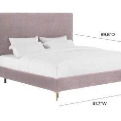 Tov Bedroom Delilah Velvet Bed