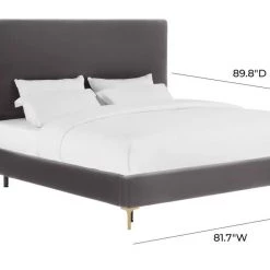 Tov Bedroom Delilah Velvet Bed