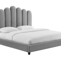 TOV Bedroom Bree Velvet Bed