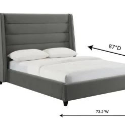 TOV Koah Velvet Bed