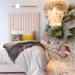 TOV Arabelle Velvet Bed