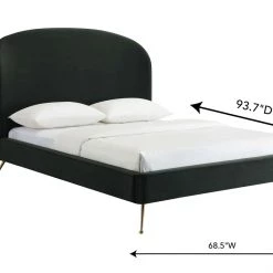 TOV Vivi Velvet Bed Bedroom