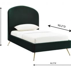 TOV Vivi Velvet Bed Bedroom