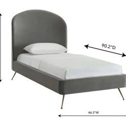 TOV Vivi Velvet Bed Bedroom