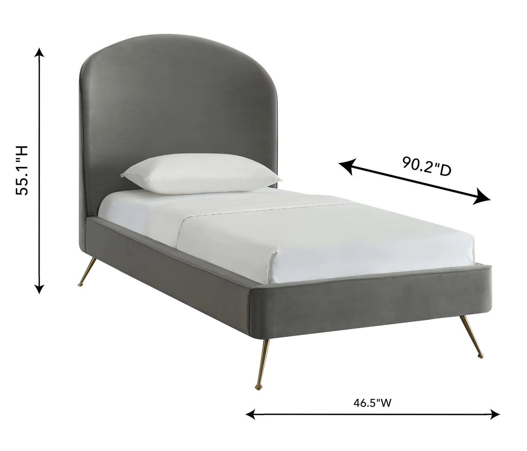 TOV Vivi Velvet Bed Bedroom