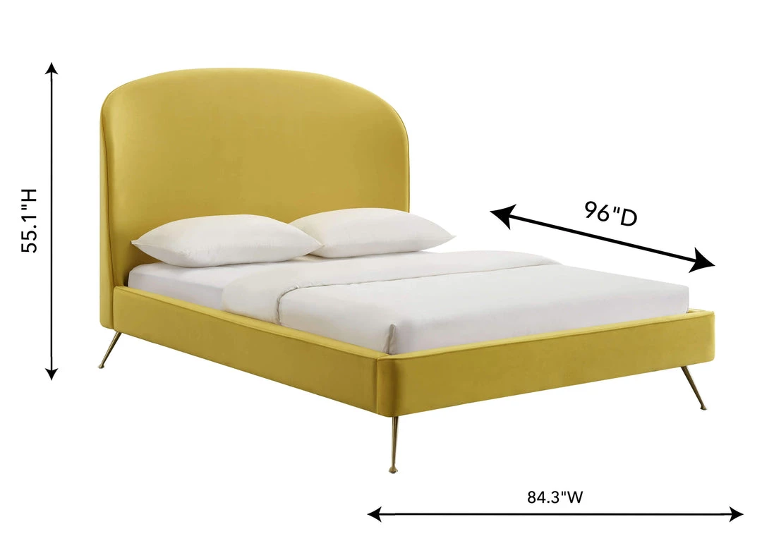 TOV Vivi Velvet Bed Bedroom