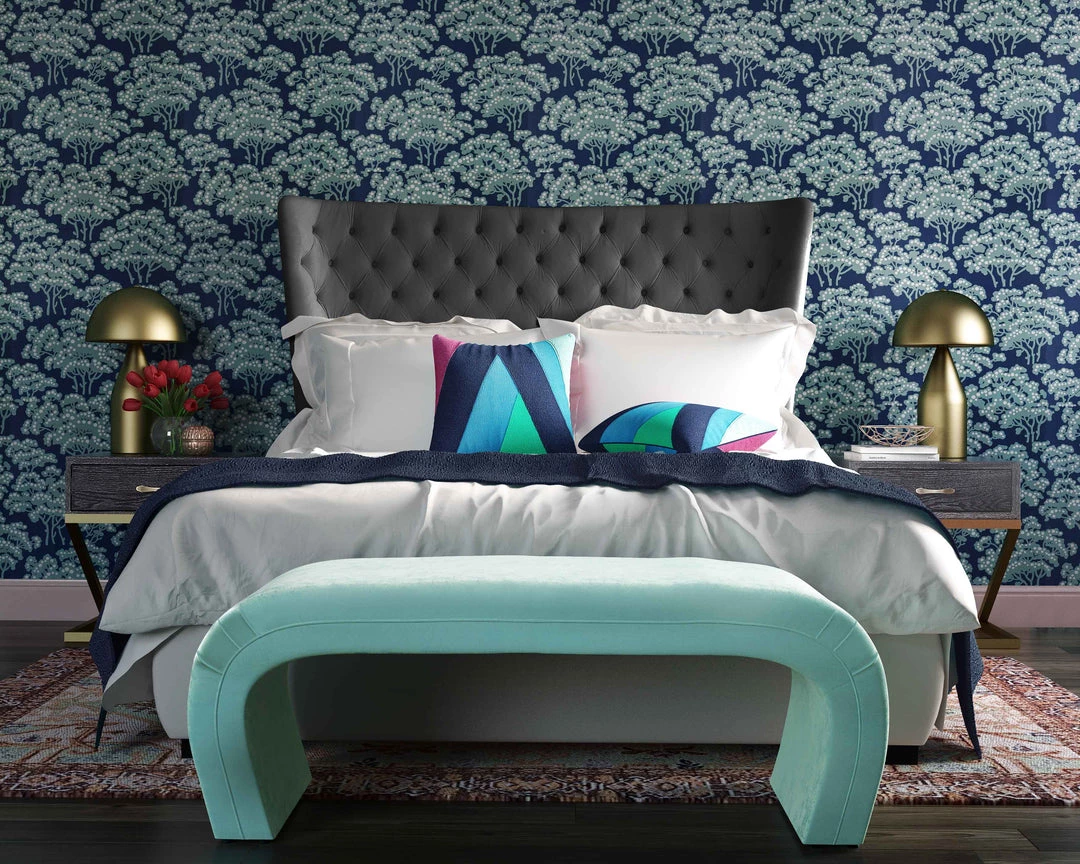 TOV Sassy Velvet Bed Bedroom