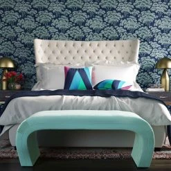 TOV Sassy Velvet Bed Bedroom