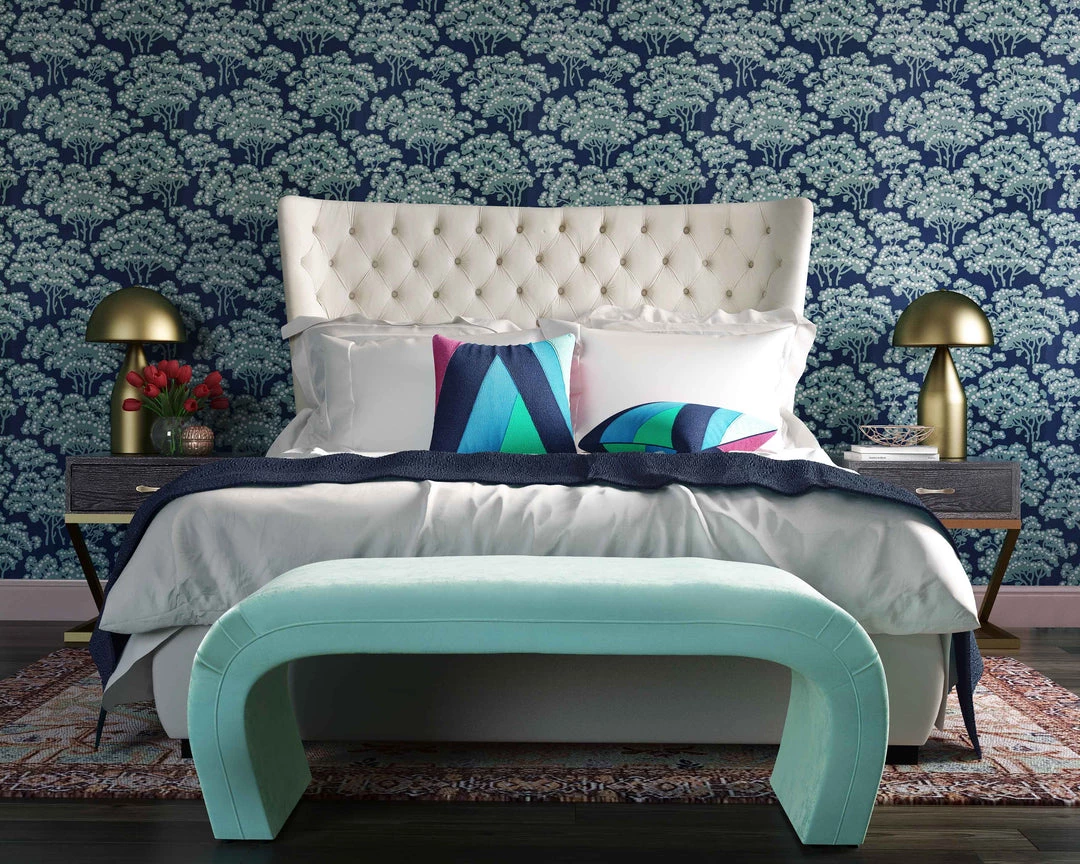 TOV Sassy Velvet Bed Bedroom