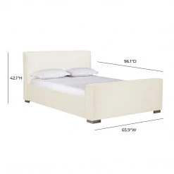 TOV Madison Velvet Bed