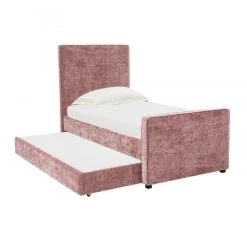 TOV Delilah Textured Velvet Trundle