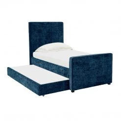 TOV Delilah Textured Velvet Trundle