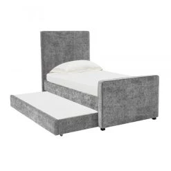 TOV Delilah Textured Velvet Trundle