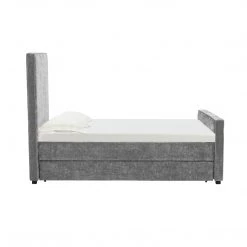 TOV Delilah Textured Velvet Trundle