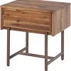 TOV Bushwick Wooden Nightstand