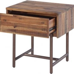 TOV Bushwick Wooden Nightstand