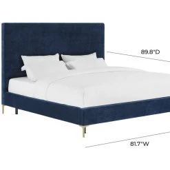 Tov Bedroom Delilah Velvet Bed