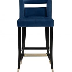 TOV Hart Velvet Bar Stool Dining Room
