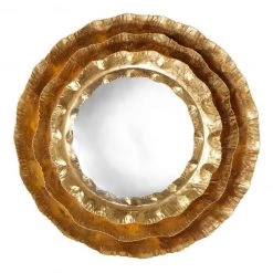 TOV Petal Gold Mirror Home Decor