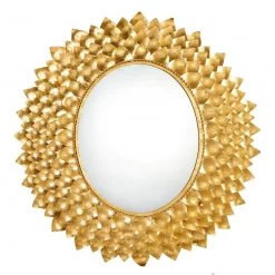 TOV Destiny Gold Mirror Home Decor