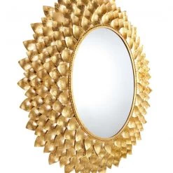 TOV Destiny Gold Mirror Home Decor