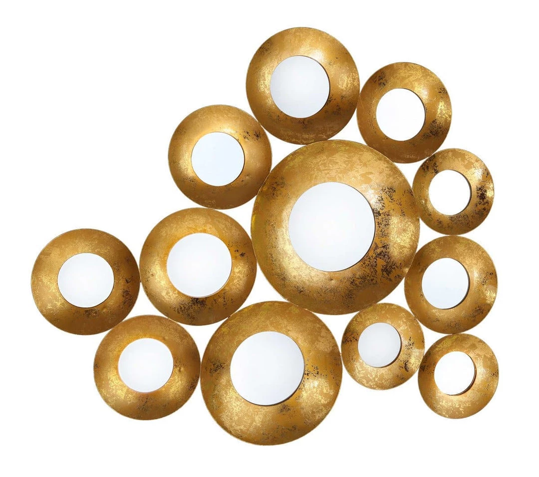 TOV Vivid Gold Mirror Home Decor