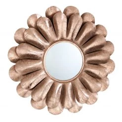 TOV Blossom Rose Gold Mirror Home Decor