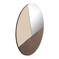 TOV Home Decor Mixt Round Mirror