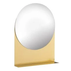 TOV Home Decor Trigg Round Mirror