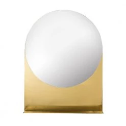 TOV Home Decor Trigg Round Mirror