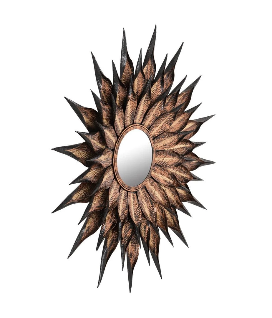 TOV Sunflower Antique Wall Mirror