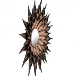 TOV Sunflower Antique Wall Mirror