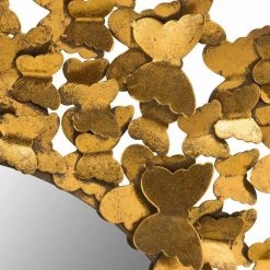 TOV Home Decor Butterfly Gold Mirror