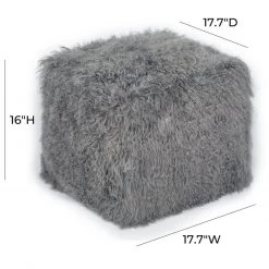 TOV Tibetan Sheep Pouf