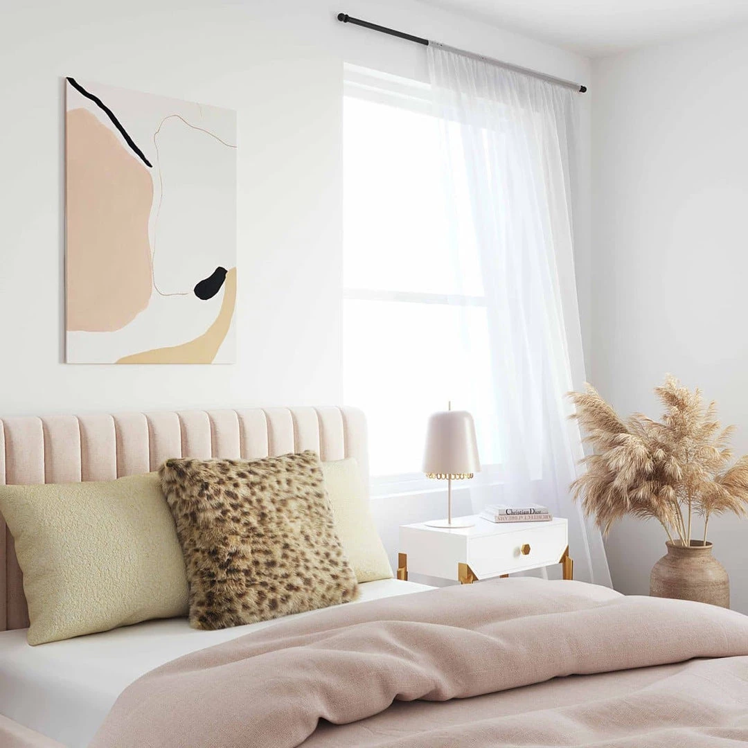 TOV Leopard Print Goatskin 20" Pillow Home Decor