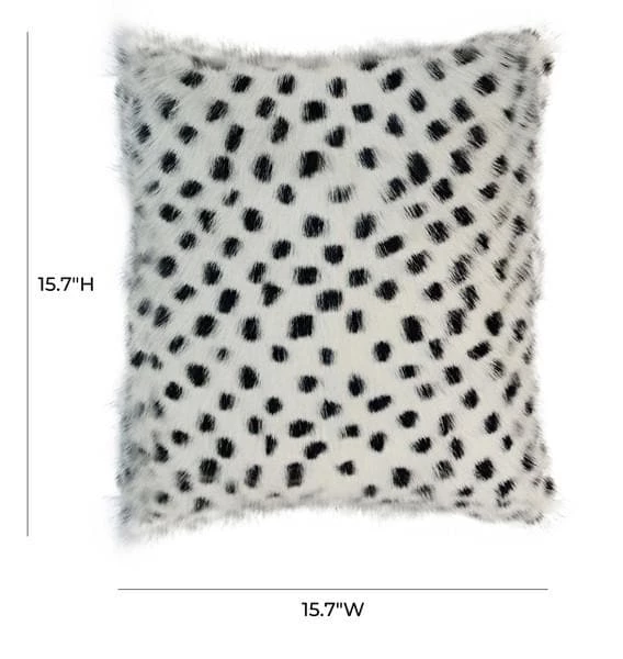 TOV Genuine Goatskin Pillow Home Decor