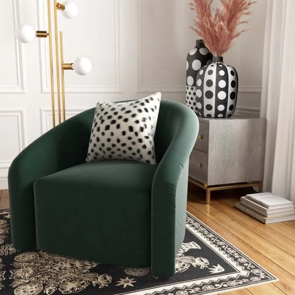 TOV Genuine Goatskin Pillow Home Decor