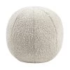 TOV Boba 14" Beige Bouclé Pillow Home Decor