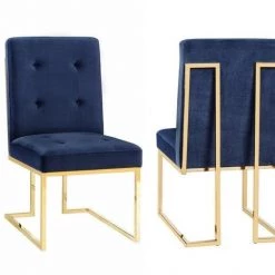 TOV Akiko Velvet Chair (Set Of 2)