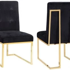TOV Akiko Velvet Chair (Set Of 2)