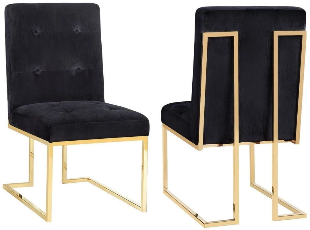 TOV Akiko Velvet Chair (Set Of 2)