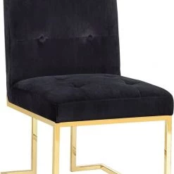 TOV Akiko Velvet Chair (Set Of 2)