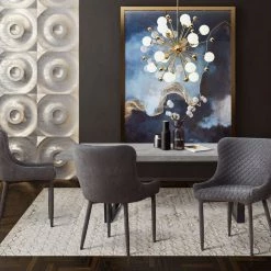 TOV Draco Velvet Chair Dining Room