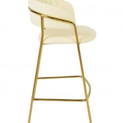 TOV Padma Vegan Leather Counter Stool - Set Of 2 Dining Room