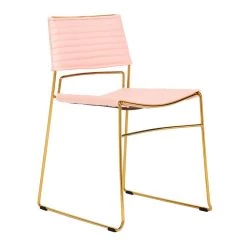 TOV Domani Vegan Leather Chair - Set Of 2