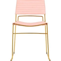 TOV Domani Vegan Leather Chair - Set Of 2