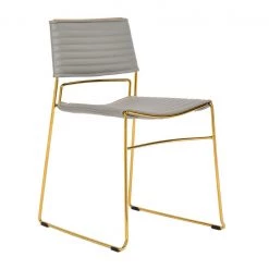 TOV Domani Vegan Leather Chair - Set Of 2