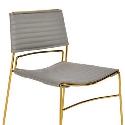 TOV Domani Vegan Leather Chair - Set Of 2